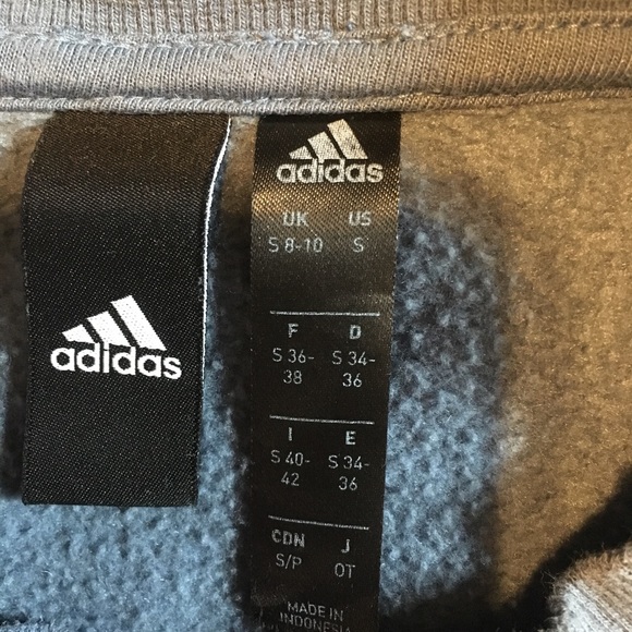 ADIDAS Cropped Crewneck Sweatshirt - Picture 2 of 3